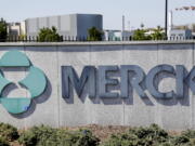 FILE- This May 1, 2018, file photo shows Merck corporate headquarters in Kenilworth, N.J. Shares of Merck and Moderna jumped early Tuesday, Dec. 13, 2022,  after the drugmakers said a potential skin cancer vaccine they are developing using the same technology behind COVID-19 preventive shots did well in a mid-stage study.