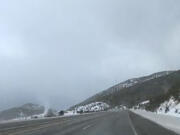 A rare weather phenomenon some are calling a "snowado" was recorded crossing a highway in southeastern Idaho.