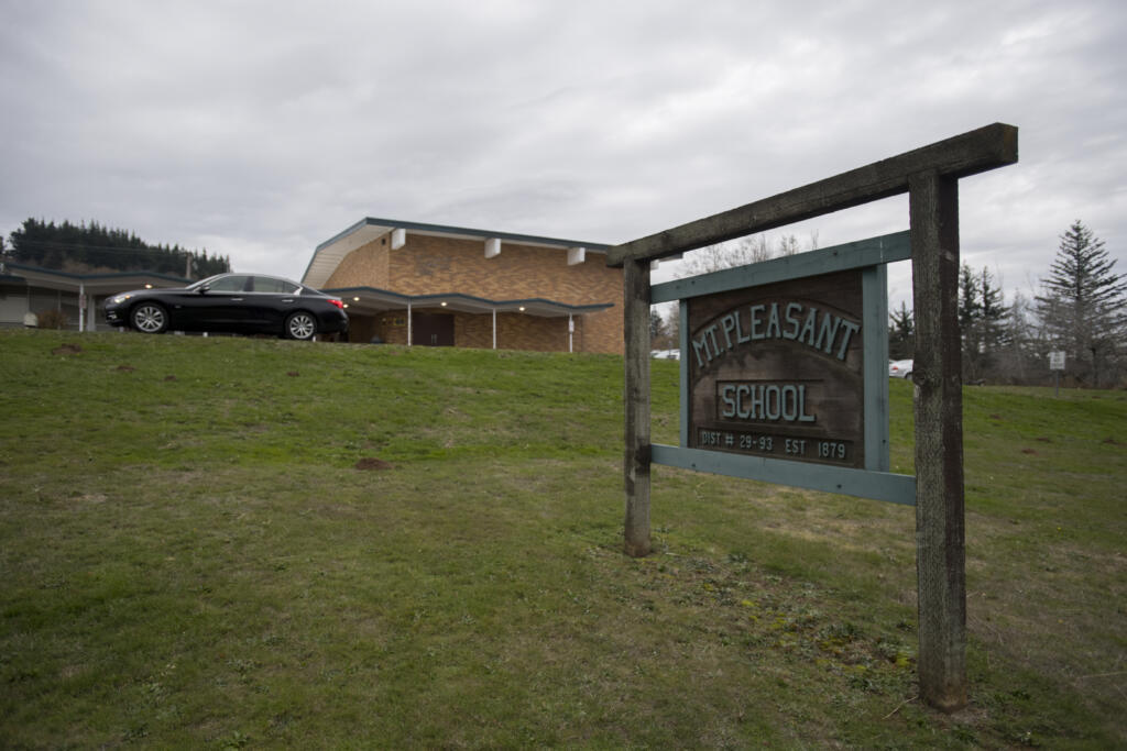 Mt. Pleasant School is located in rural Washougal.