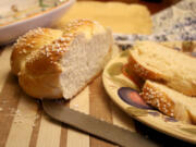 Gerda Mattson's recipe for Finnish coffee bread yields three to five slightly sweet loaves. Cardamom seeds give the bread its distinctive flavor.