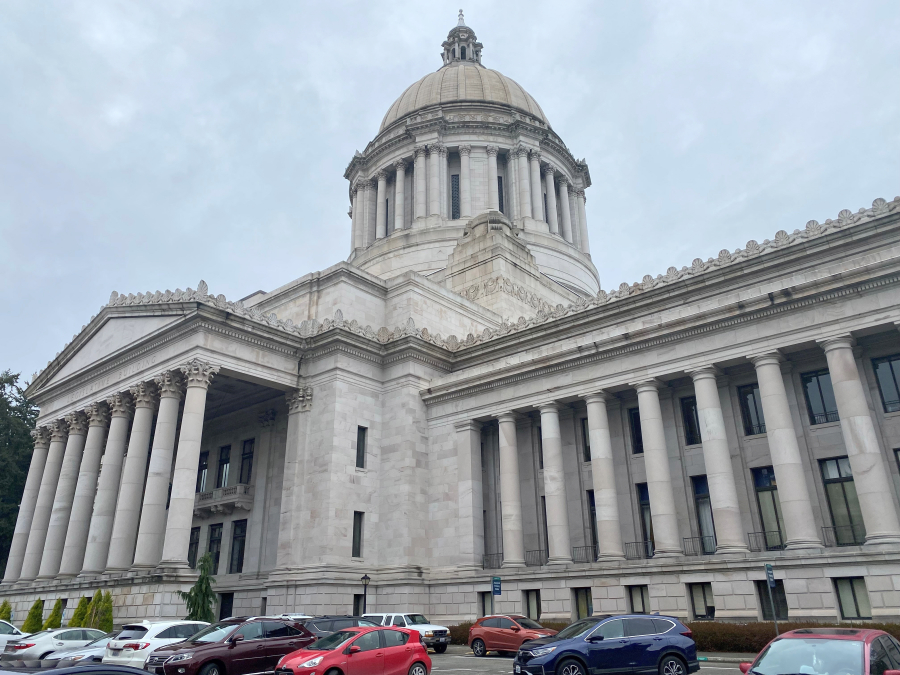 The Washington state Capitol building.