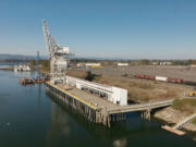 Work started last summer on Port of Vancouver USA's Berth 17 at the port's Terminal 5. Work on the berth, which includes removing an old crane, is expected to be completed this summer.