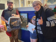 Furry Friends adopted out 506 cats and kittens for 2022 which is a record number for the shelter. Including lucky little Carlos the cat as their 500th adopted furry friend.