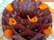 This rich chocolate Bundt cake gets a kick from three kinds of citrus.