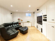 A finished basement is a great way to improve both your home's utility and value.