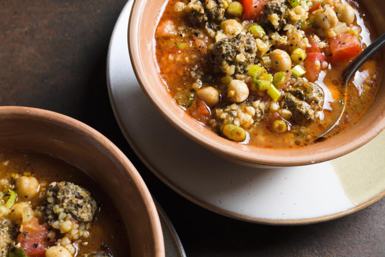 North African Lamb Chickpea and Bulgur Soup (Milk Street)