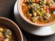 North African Lamb Chickpea and Bulgur Soup (Milk Street)