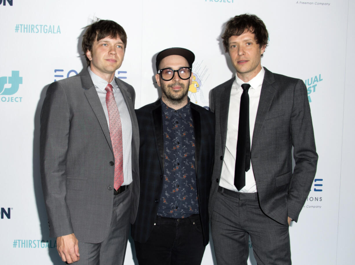 OK Go attends the 8TH Annual Thirst Gala on April 18, 2017, in Beverly Hills, Calif.