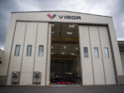 Dignitaries and community members gathered for the keel laying ceremony to celebrate the Army?s next generation landing craft at Vigor facilities in Vancouver in 2019. The company is being purchased by an affiliate of a private equity firm.