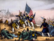 During the Mexican War, the first commander of the Vancouver Barracks, John S. Hatheway, was among the 2,000 men in the United States military attacking and taking the Castle of Chapultepec, a strategic defense of Mexico City, in 1847. The castle was a former residence converted into a military academy. The American troops bombarded the castle with cannons and were situated so that Mexican Gen. Santa Anna could not send his army in without a significant loss.