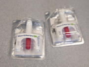 Doses of naloxone are typically stored at the nurses' station in schools around the district and every security officer carries at least one dose on their person.