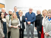 Major donors were recently invited to tour the new Legacy Salmon Creek Medical Center Cancer Healing Center.