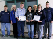 Veterans of Foreign Wars of the U.S. recognized Alice Yang, art teacher at Cape Horn-Skye Elementary and Canyon Creek Middle School, as Teacher of the Year on Jan. 17.