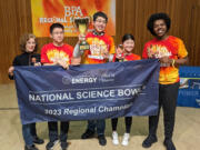 Mountain View High School defeated a Lake Oswego, Ore., team for the title of champion in the 31st annual Bonneville Power Administration Regional Science Bowl.