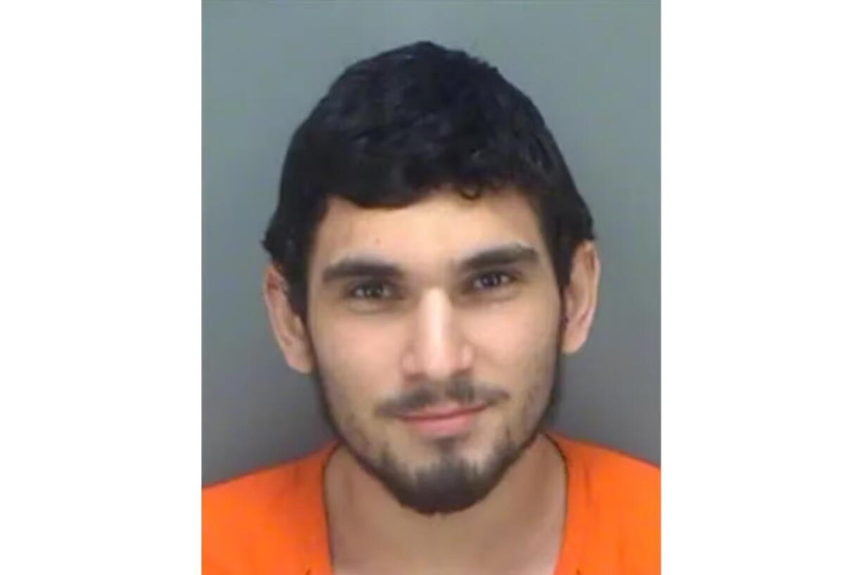 This booking photo provided by the Pinellas County, Fla., Sheriff's Office shows Mohammed Al-Azhari. He has signed an agreement to plead guilty to attempting to provide material support to the Islamic State extremist group.