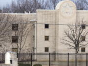 FILE - The Congregation Beth Israel synagogue is shown, Jan. 16, 2022, in Colleyville, Texas. The FBI killed pistol-wielding 44-year-old British national Malik Faisal Akram, after a 10-hour hostage standoff at the synagogue. More than four in ten U.S. Jews feel their status in America is less secure than it was a year ago, according to a new survey by the American Jewish Committee. The survey, conducted in the fall of 2022, was released Monday by the AJC, a prominent Jewish advocacy organization.