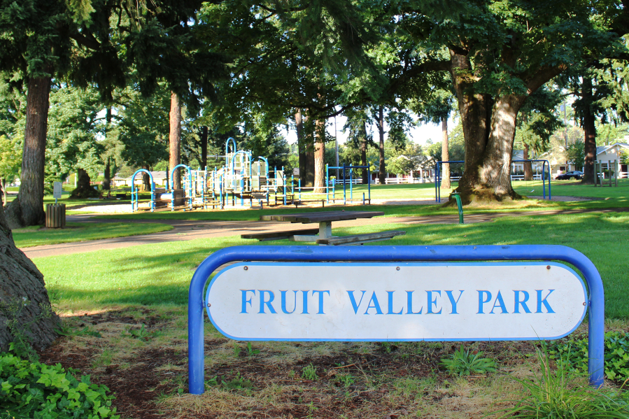 Renovation of the playground at Fruit Valley Park in west Vancouver is expected to begin in late 2024.