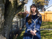 Leah Griffin, a sexual assault victim advocate who is working closely with  Rep. Tina Orwall to clear Washington state?s backlog of rape kits, photographed at her home in White Center on March 31, 2021. (Matt M.