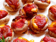 Super-fast stuffed mushrooms make any occasion a party, even if it's just weeknight appetizers.