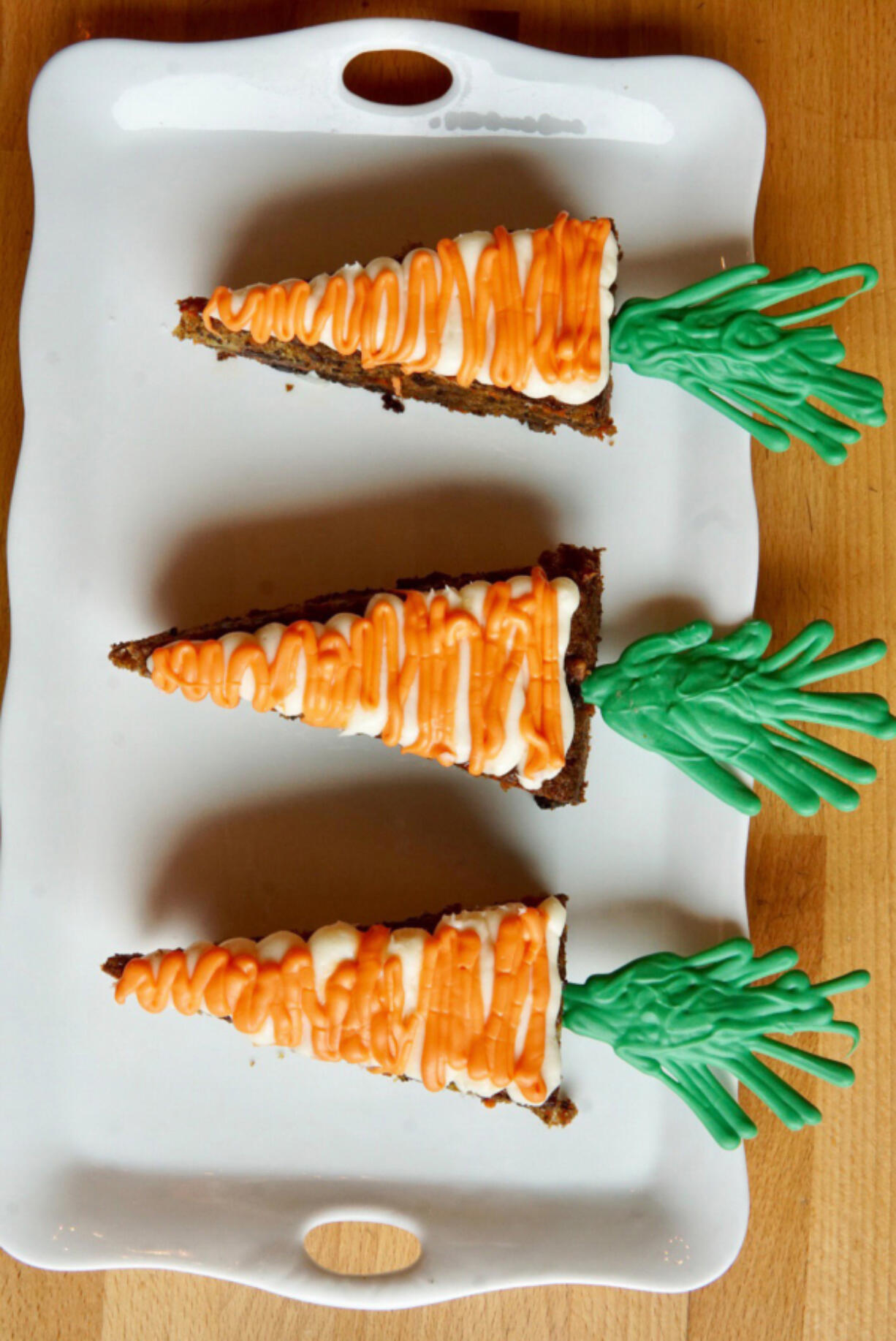 Carrot cakes by Bleu Door Bakery.