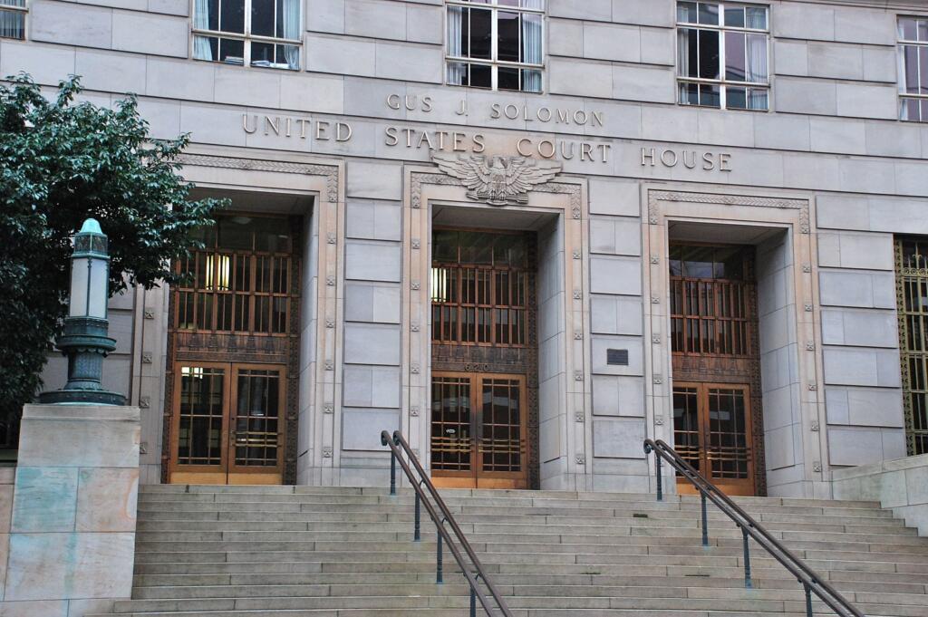 The Gus J. Solomon U.S. District Court building in Portland.