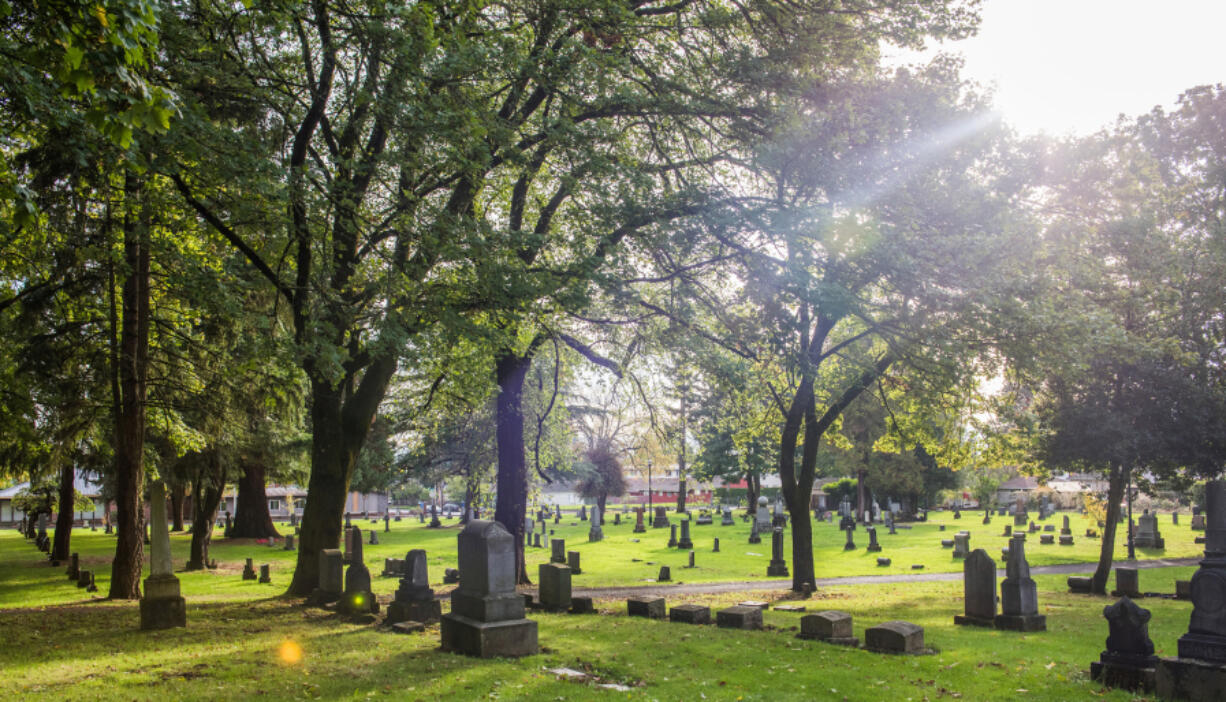 The city of Vancouver and the Clark County Historical Museum dedicated a new historical interpretive panel at Vancouver's Old City Cemetery on March 31.