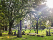 The city of Vancouver and the Clark County Historical Museum dedicated a new historical interpretive panel at Vancouver's Old City Cemetery on March 31.