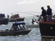 Anglers in the popular Buoy 10 fishery at the mouth of the Columbia River will be limited to keeping only hatchery chinook and hatchery coho salmon during the 2023 summer season.