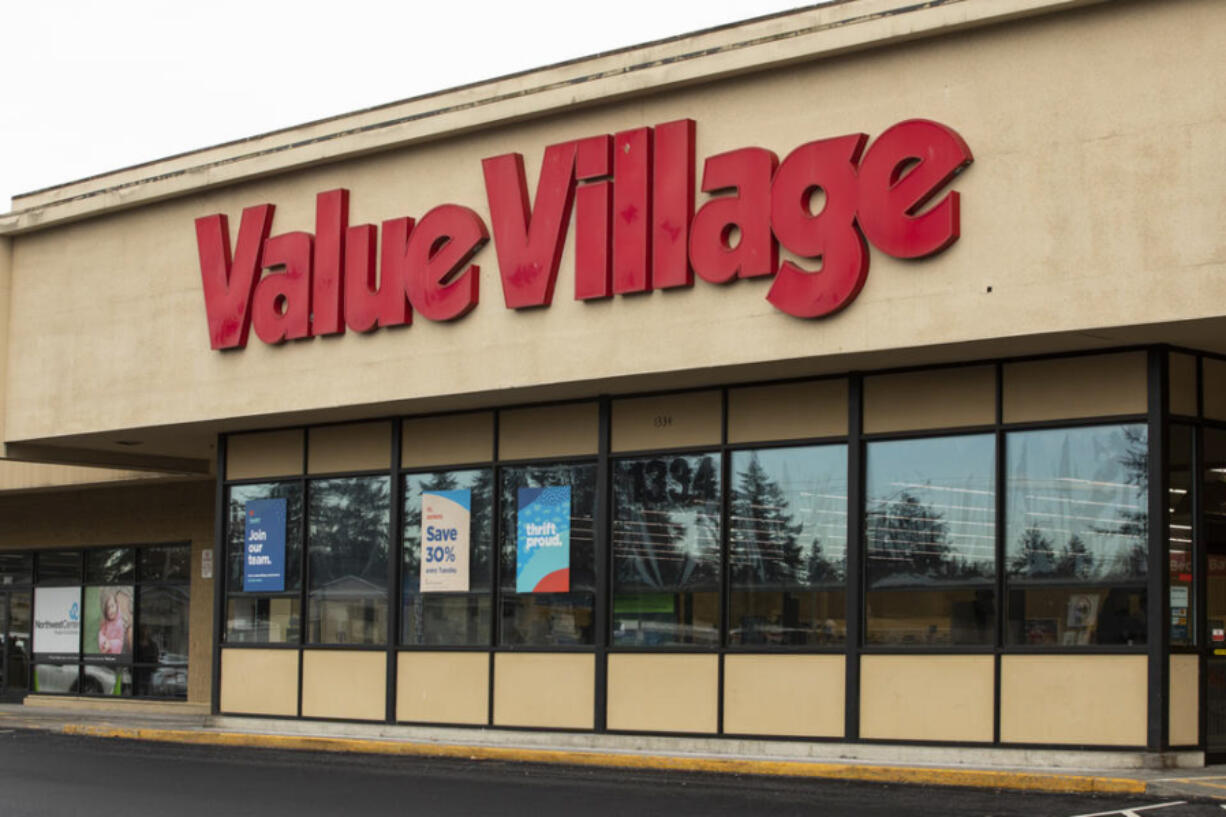 Value Village in Marysville, Wash. on Sunday, Dec. 4, 2022.