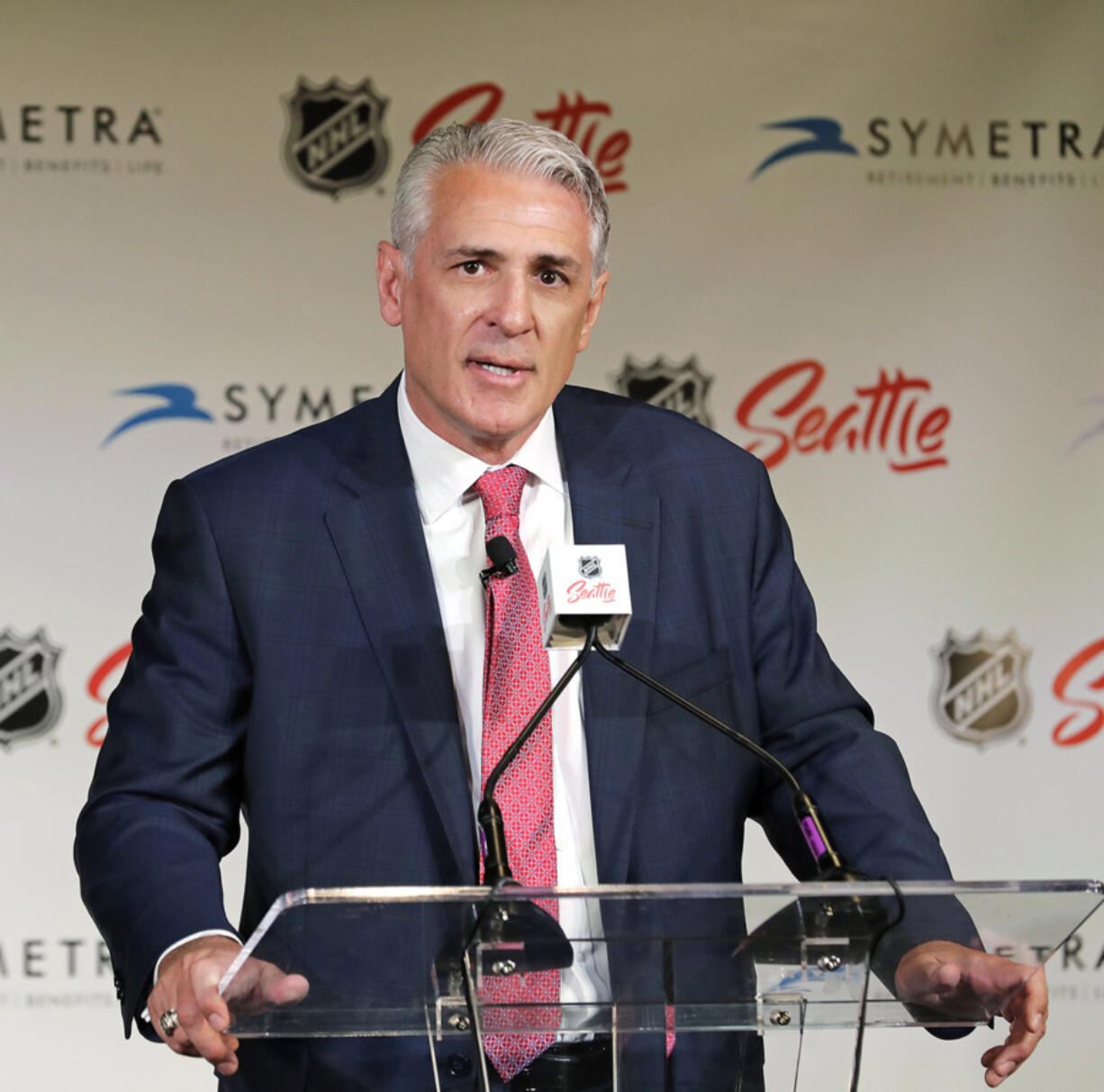 Seattle Kraken general manager Ron Francis said he has been told by his players that there was a missed opportunity to do something really special with the 2022-23 season. (AP Photo/Ted S.