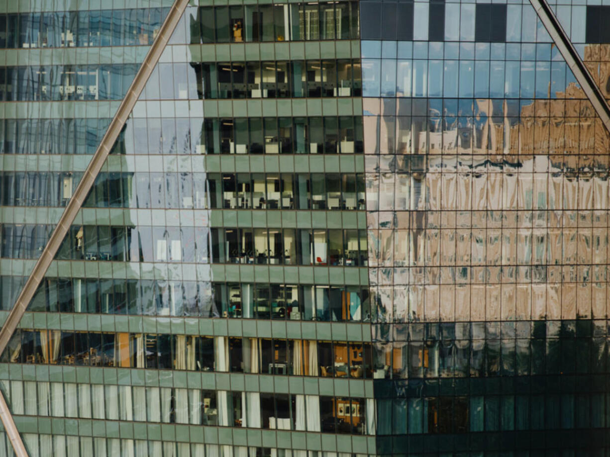 Offices in the F5 Tower on 5th Avenue in Seattle.