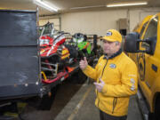 Rick Blevins, Silver Star Search and Rescue coordinator, discusses the volunteer organization's history and future at its headquarters on A Street. The city has said it needs the space for other things and will not renew the group's lease.