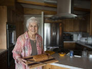 Gloria Titus of Vancouver has been making Gold Cake for more than 50 years.