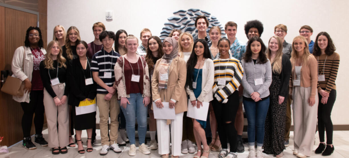 The Vancouver Rotary Foundation has awarded $120,000 in college scholarships ranging in value from $2,000 to $4,000 to 32 Southwest Washington high school and college students.