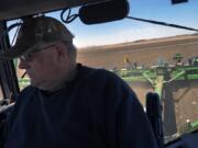 Crop farmer Bob Worth plants corn in one of the many fields on his family's 2,100 acres in Lake Benton, Minn., on Tuesday, May 2, 2023. Worth is a third-generation farmer who battled depression in the early '80s and now advocates for further help and deeper conversations around mental health and suicide prevention.