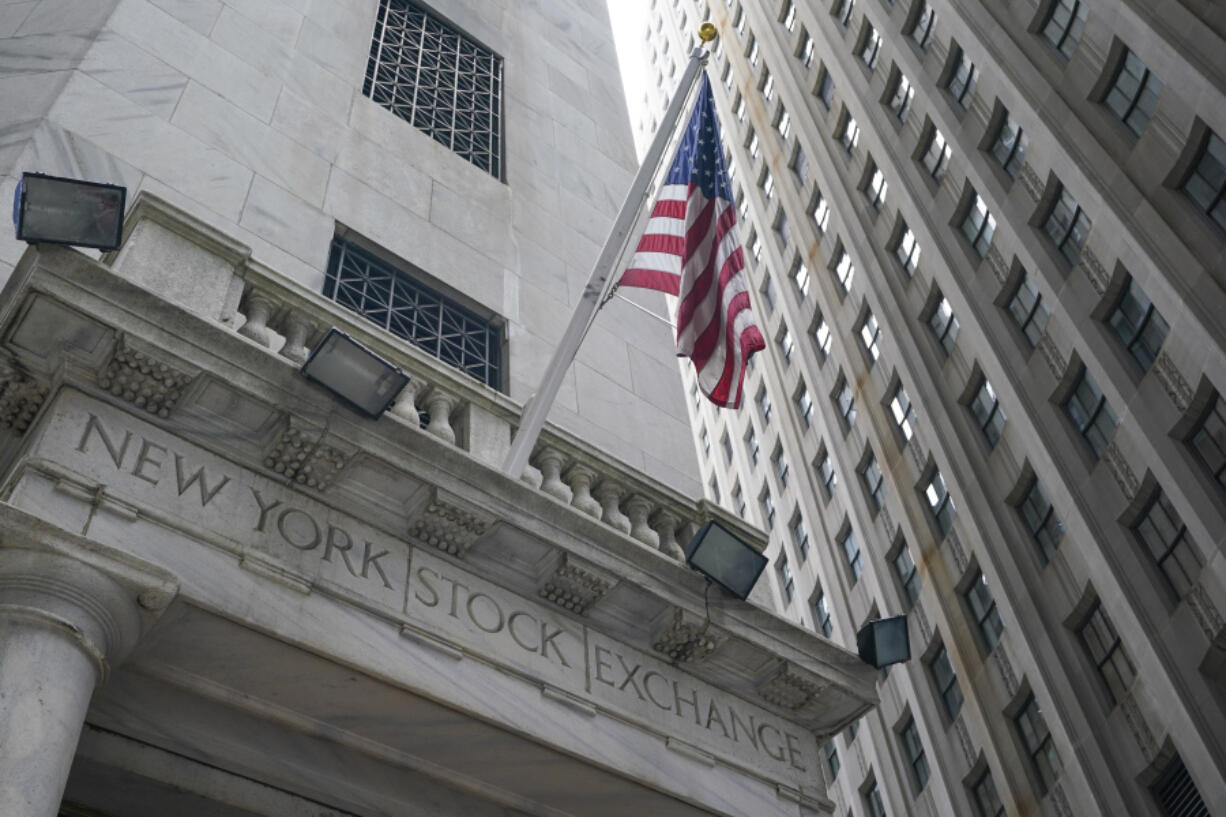 The New York Stock Exchange is seen in New York, Wednesday, May 3, 2023.