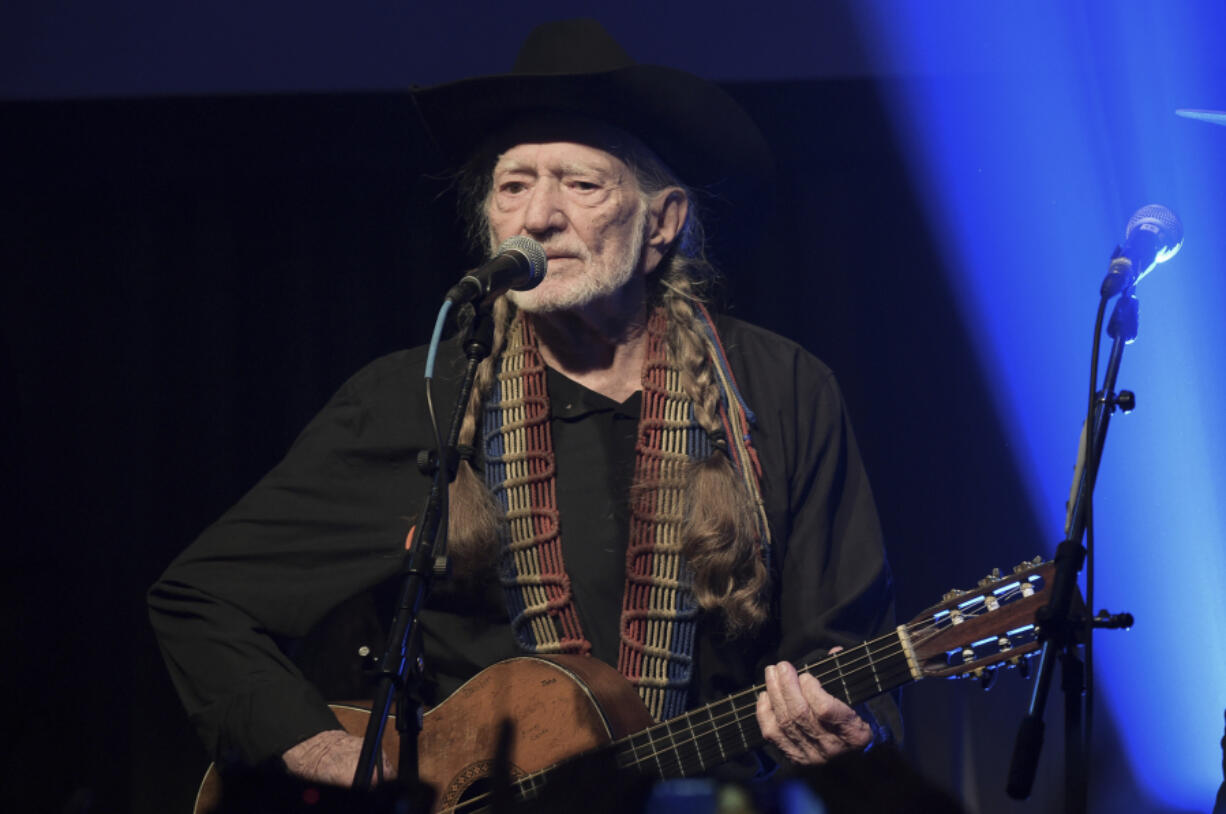 Willie Nelson performs at the Producers & Engineers Wing 12th Annual Grammy Week Celebration on Feb. 6, 2019, in Los Angeles.