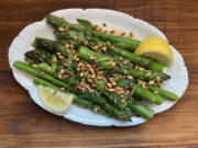 Choose your own asparagus adventure with Bethany Jean Clement's customizable recipe incorporating your choice of fresh herb(s) and lots of butter.