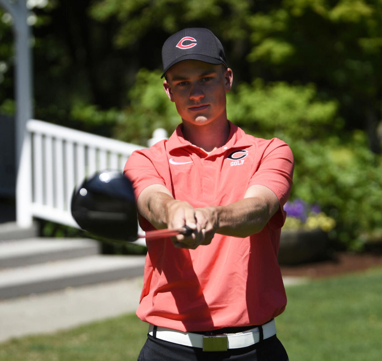 Eli Huntington of Camas is the All-Region boys golfer of the year for 2022-23.