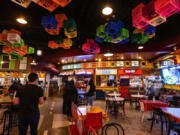 Customers arrive for lunch at the Asean StrEAT Southeast Asian Food Hall in downtown Seattle in January. King County is one of just eight U.S. counties where at least 25 percent of restaurants serve Asian food, according to a new report from Pew Research Center.