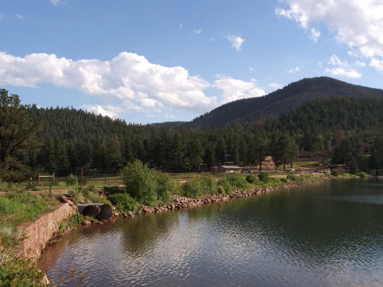 A view of the mountains in Trinidad, Colorado.