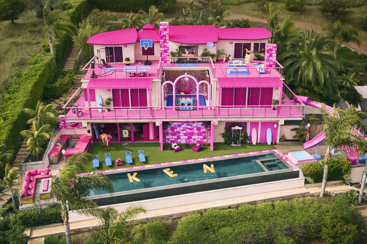 Barbie's Malibu DreamHouse is available to rent on Airbnb.