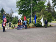 The Veterans of Foreign Wars Post 4278 held their annual Memorial Day ceremony on May 27 at the Fern Prairie Cemetery.