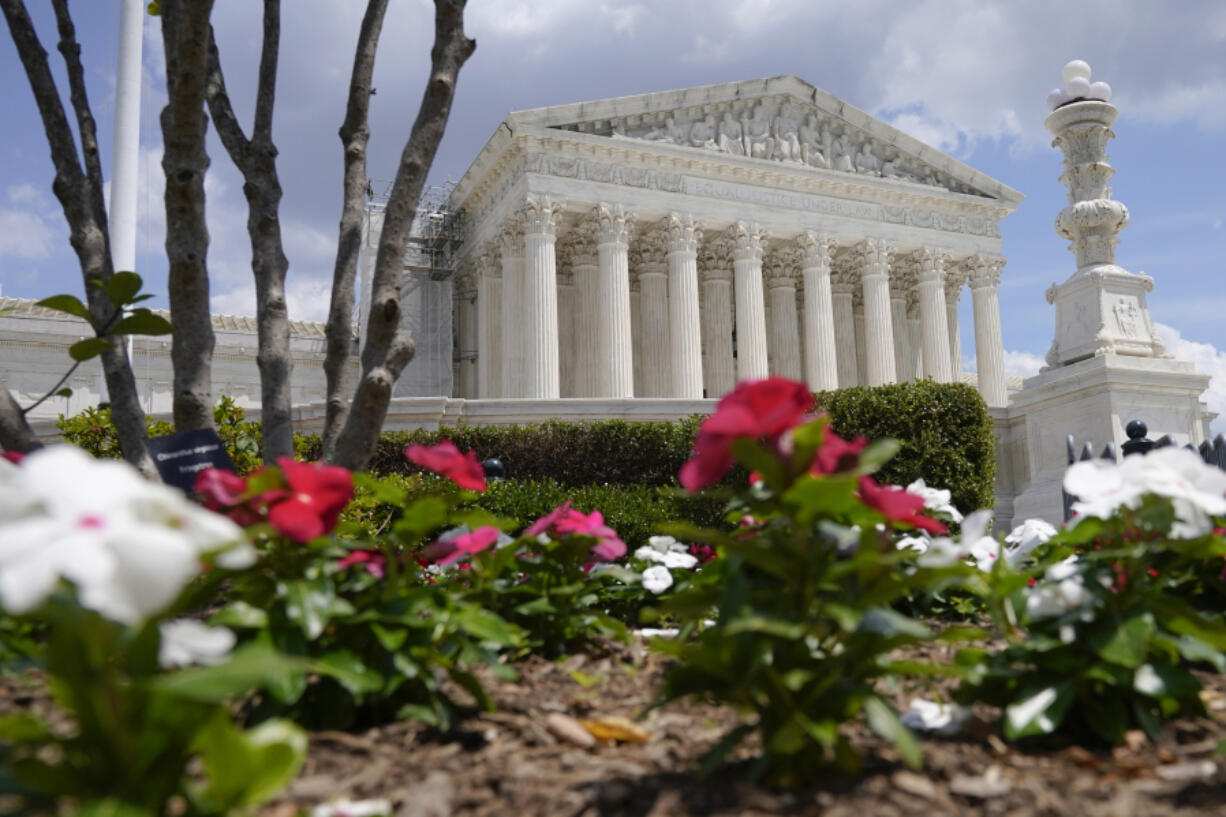 The U.S. Supreme Court, Tuesday, June 13, 2023, on Capitol Hill in Washington.