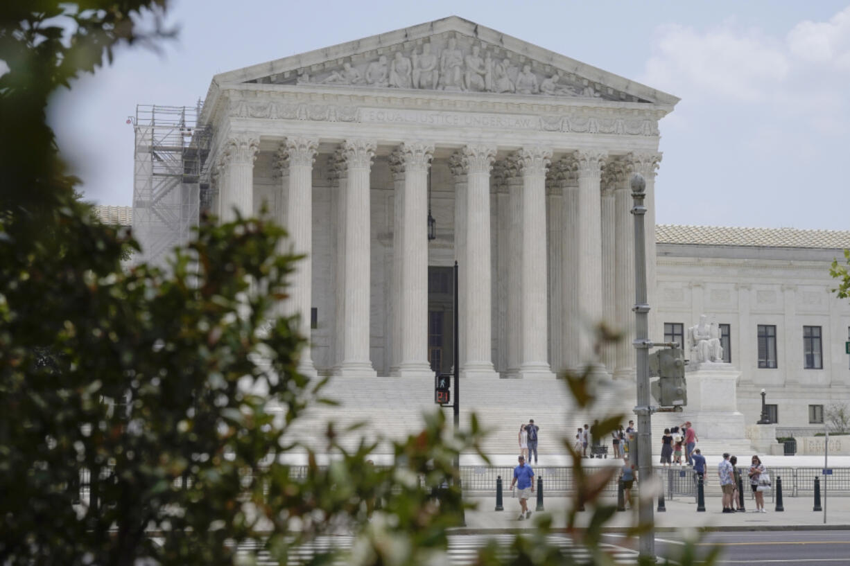 The U.S. Supreme Court, Wednesday , June 28, 2023, on Capitol Hill in Washington.