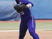 Washington softball's SilentRain Espinoza capped her career with a Women's College World Series appearance.