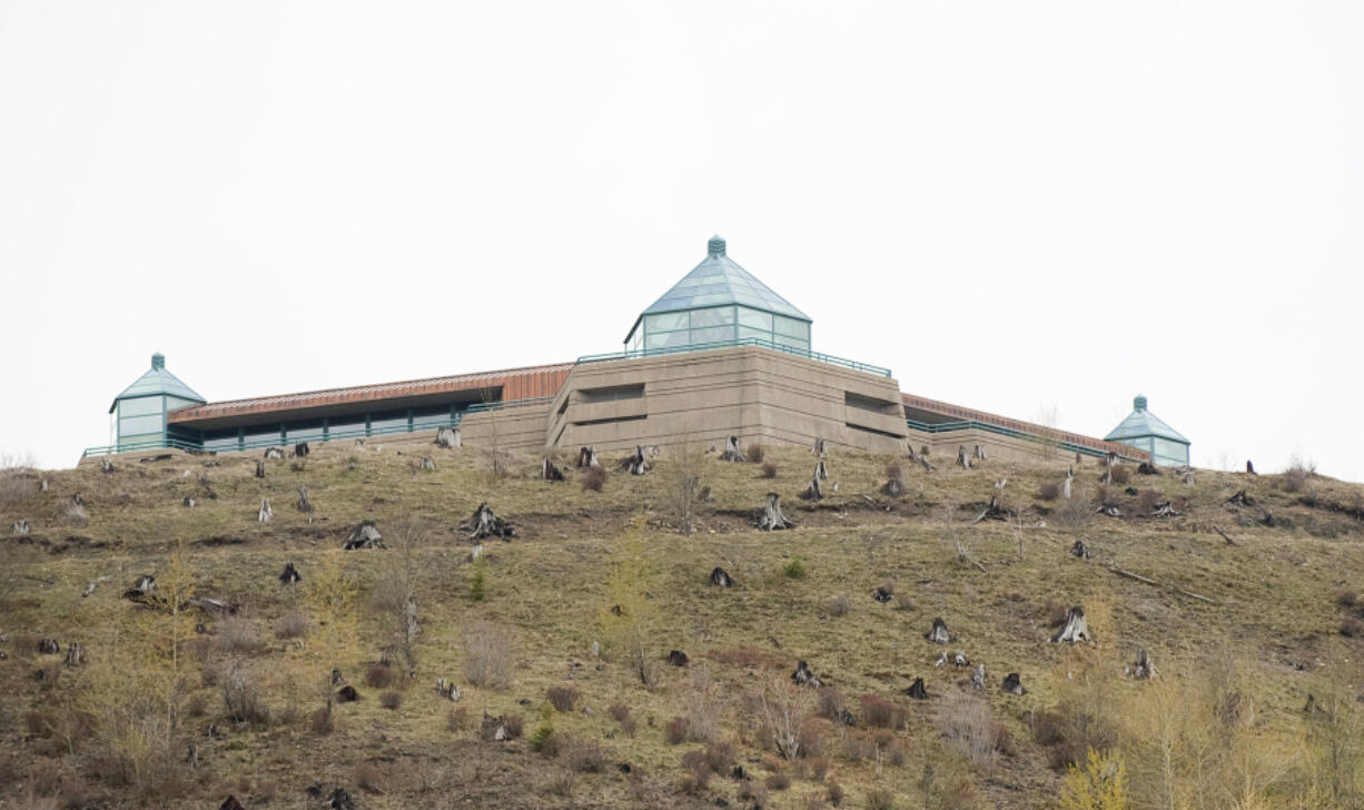 The Mount St. Helens Science & Learning Center at Coldwater, once a formal visitors center, will serve as an improvised one while state Highway 504 is blocked.