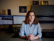 Sadie Armijo, Director of State Audit and Special Investigations at the Washington State Auditor's office, poses for a portrait in her office in Olympia, Washington, March 2, 2022.