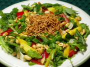 Asian Mango Salad.