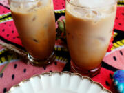 Cool and creamy with a swirl of coffee and a hint of sweet, this iced coffee is just the thing to beat the summer heat.